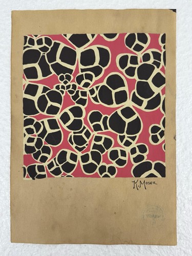 Koloman moser drawing - moser,