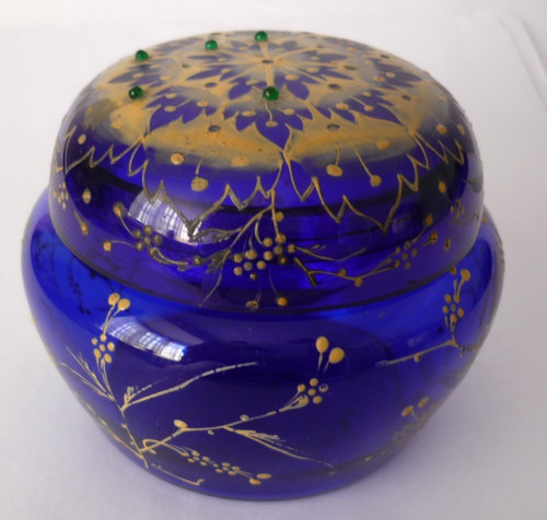 Antique moser cobalt blue - antique,