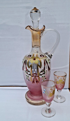 Antique moser art - antique, moser,art