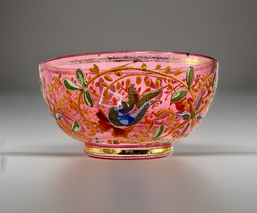 C1890 bohemian moser pink - c1890,