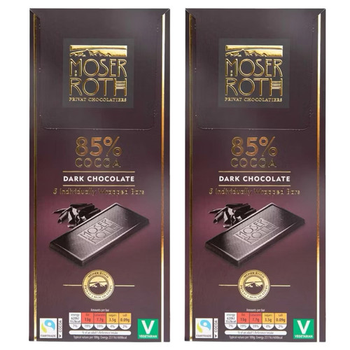 Moser roth dark chocolate - moser, 85%