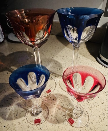 Vintage moser bohemian wine - bohemian,