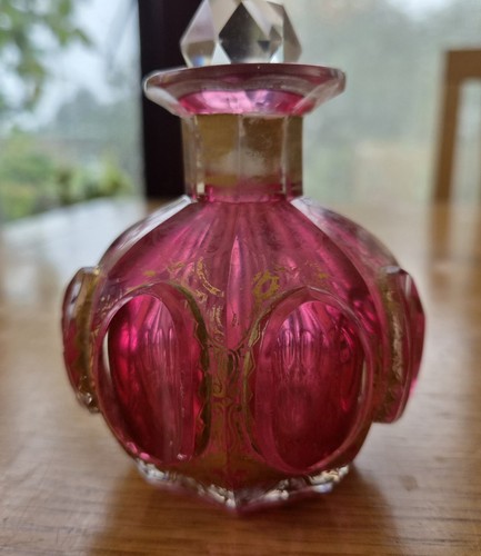 Antique 19thc bohemian ruby - 19thc,