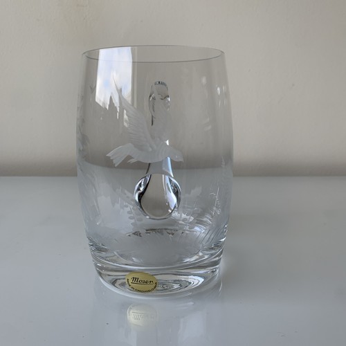 Moser glass tankard - moser,