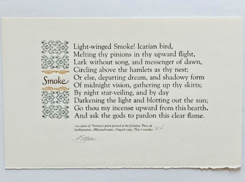 Pennyroyal press thoreau - pennyroyal,