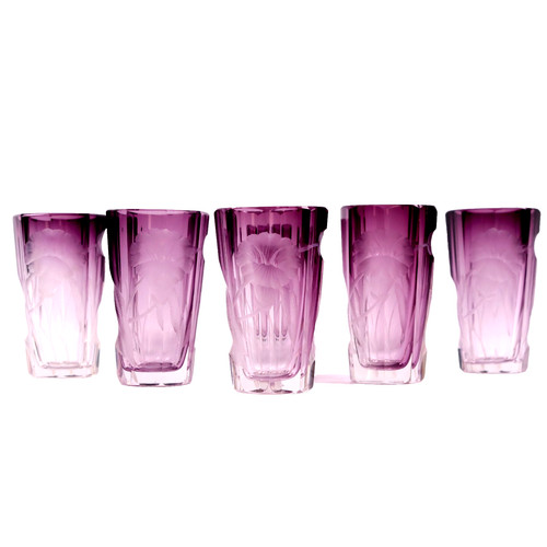Moser lacquer glasses - lacquer,