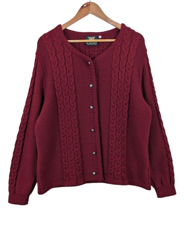 Austrian wool cardigan jumper - wool,