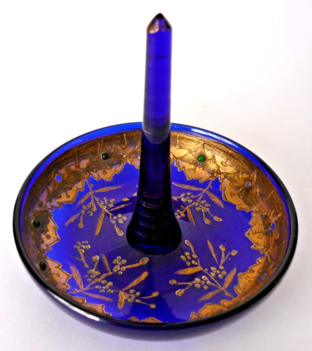Antique moser cobalt blue - cobalt,