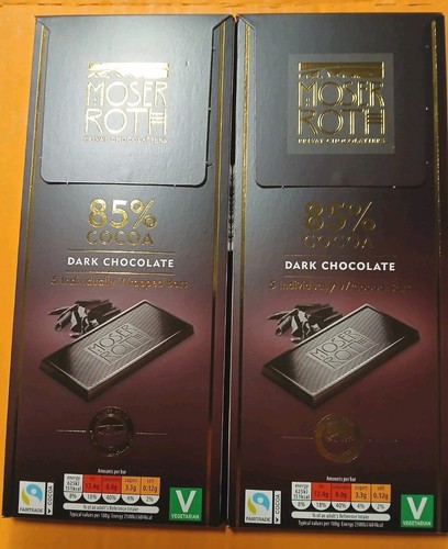 Moser roth dark chocolate - chocolate, 85%