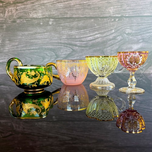 Antique moser bohemian glass - antique,
