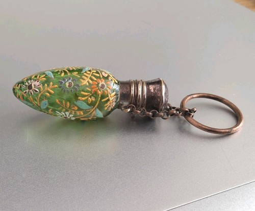 Antique moser enamel - antique, glass