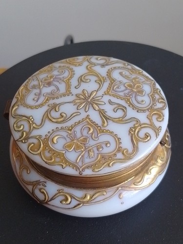 Superb antique moser enamelled - superb,