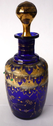 Antique moser cobalt - cobalt, blue