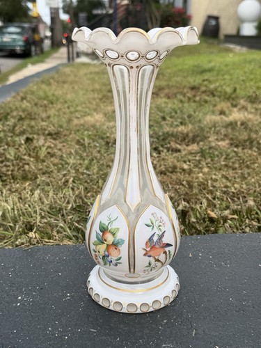 Wonderful antique moser glass - wonderful,