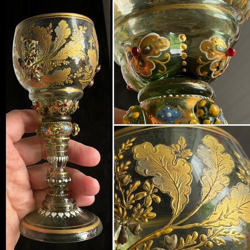 Rare antique moser attr - rare,