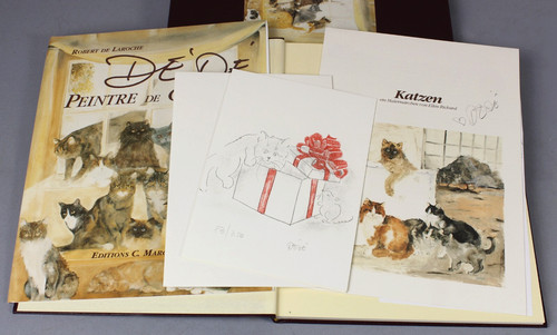 Swiss cat artist - artist, dede