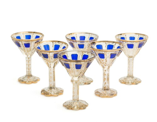 Set six antique - of,
