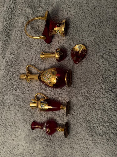 Antique vintage moser bohemian - vintage,