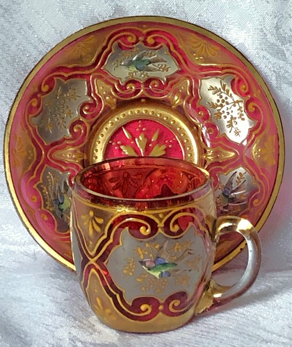 Antique bohemian moser - bohemian,