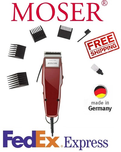 Moser 1400 hair clipper red - hair,