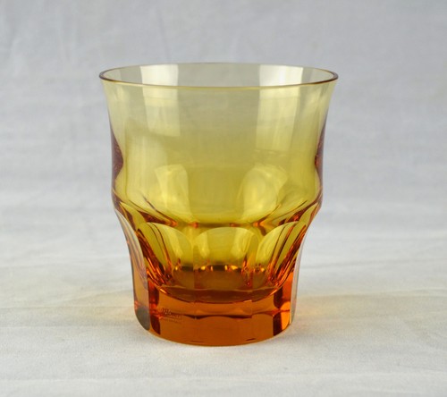 Moser crystal amber whiskey - crystal,