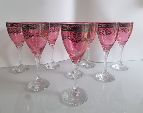 Vintage moser cranberry wine - vintage,