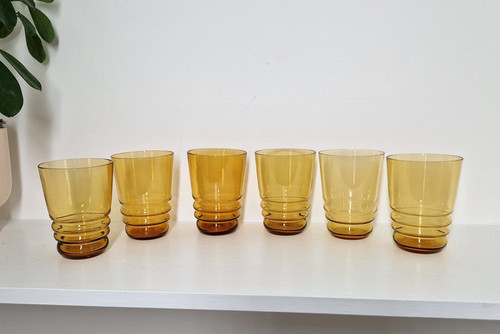 Moser czechoslovakian glasses - moser,