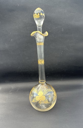 Antique glass decanter - antique,