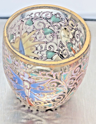 Antique bohemian glass moser - bohemian,