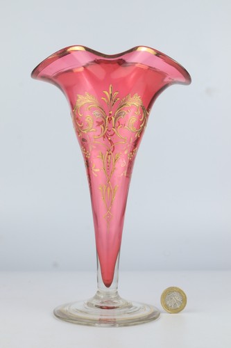 Moser cranberry enamel - , and