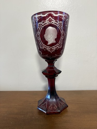 Bohemian moser cranberry - bohemian,