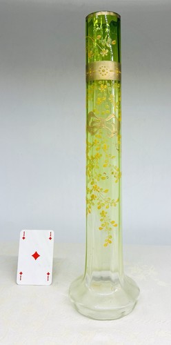 Czech moser gold enamelled - moser,