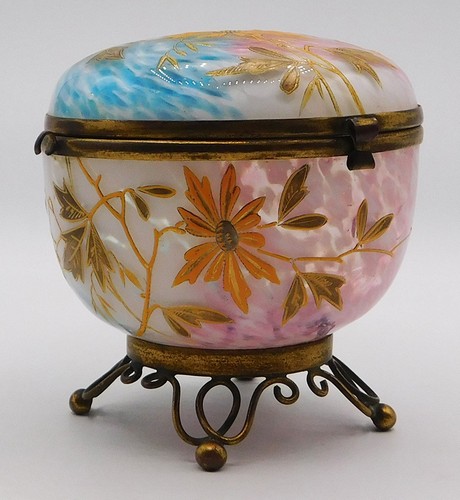Antique moser opaline - antique, rainbow