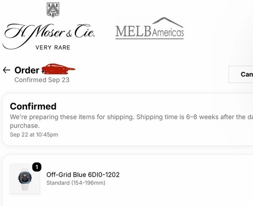 Moser cie off grid blue - h.,