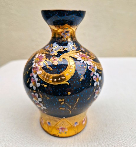 Antique victorian moser cobalt - antique,