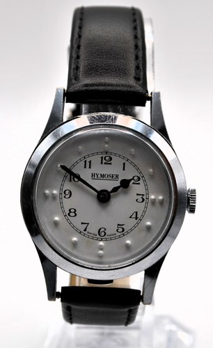 Moser vintage brail watch - h, y